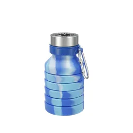 18oz Zigoo Silicone Collapsible Tie Dye Bottle (Q577111)