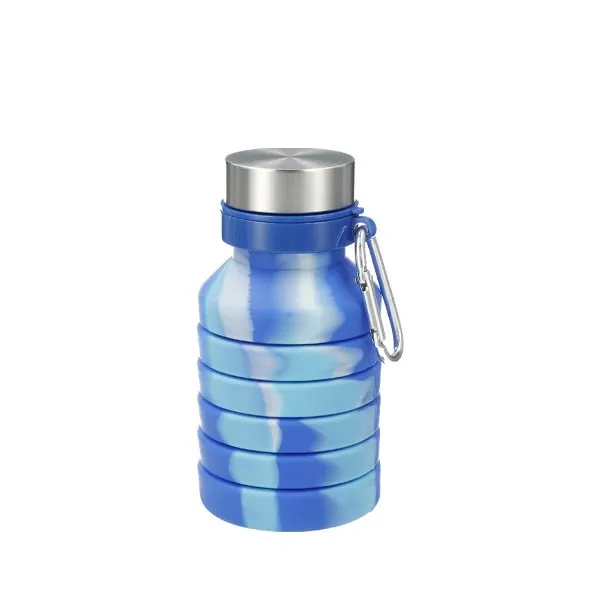 18oz Zigoo Silicone Collapsible Tie Dye Bottle (Q577111)