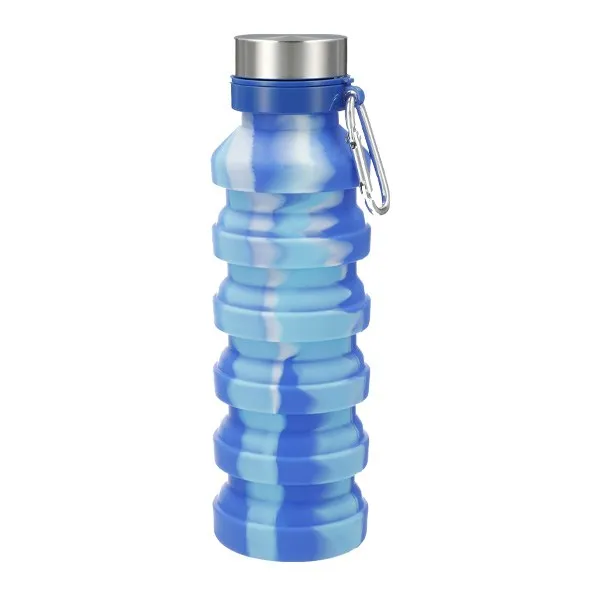18oz Zigoo Silicone Collapsible Tie Dye Bottle (Q577111)