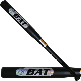 30in Baseball Bat, Alloy Steel Heavy Duty Weighted Baseball Bat, Metal Bats Black, 2in Barrel