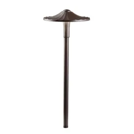 4.3W 168 Lumens LED Flare Path Light 2700K Textured Architectural Bronze