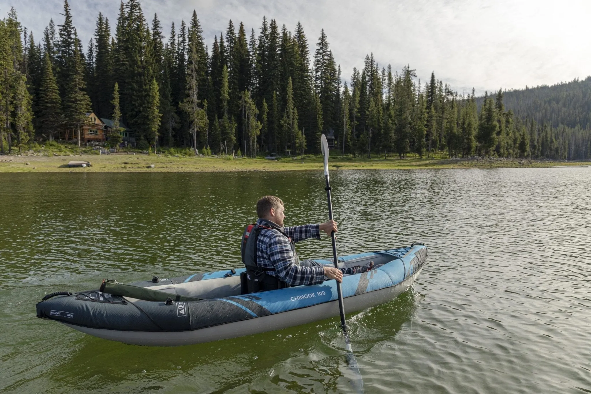 Aquaglide Chinook 90 Inflatable Kayak