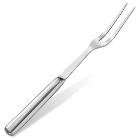 Carving Fork for Meat  11" Two-Prong Stainless Steel Meat Fork with Long Heat-Resistant Handle, Durable and Practical for Grilling, Cooking, and Serving - Classic BBQ Design