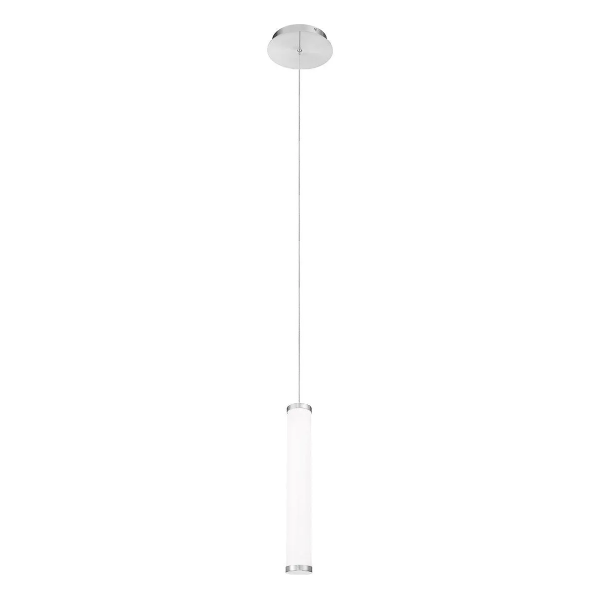 Flare 13 in. LED Pendant Light Nickel Finish