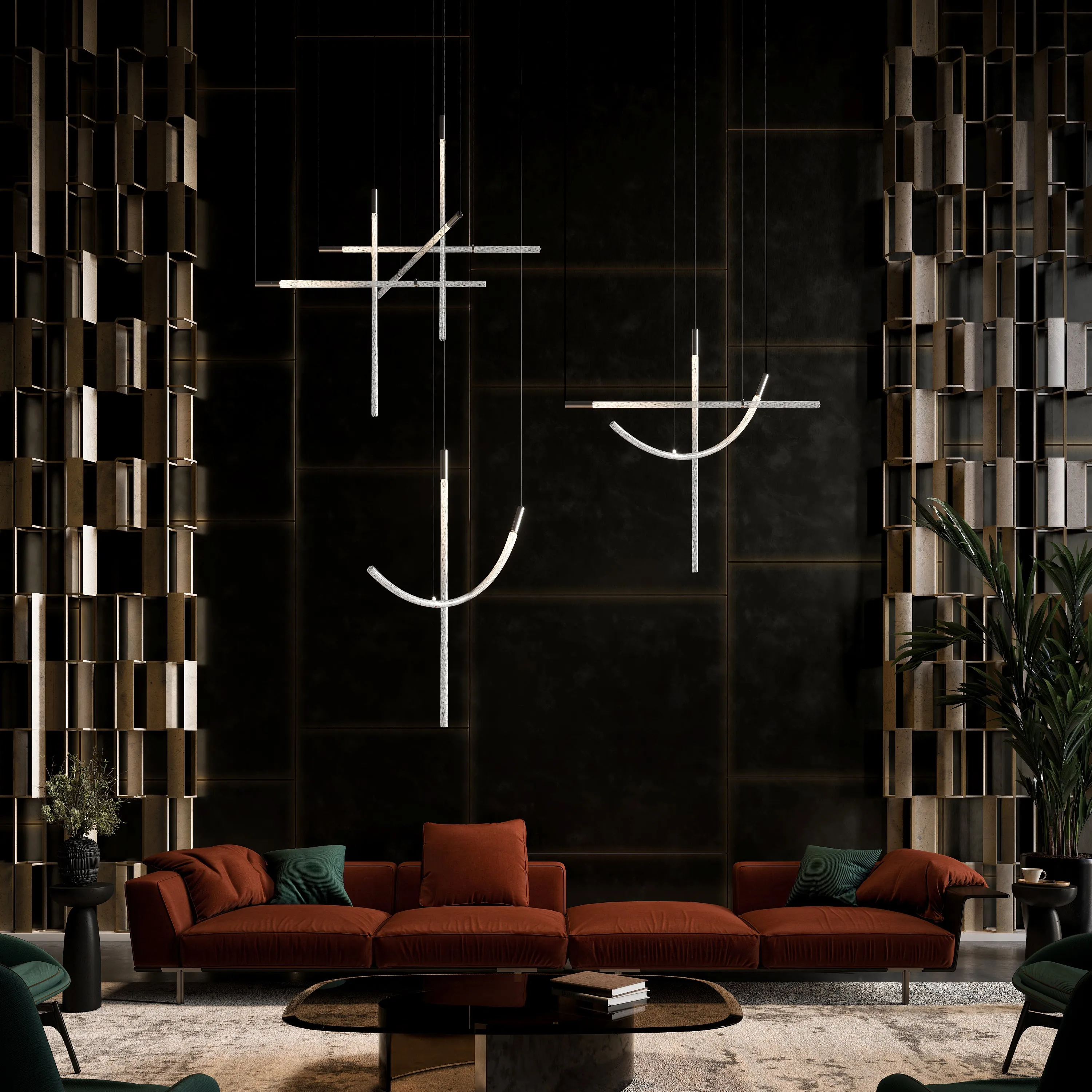 Flare LED Chandelier