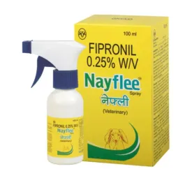 Intas Nayflee Dog Anti-Tick Spray for Dogs 100 ml