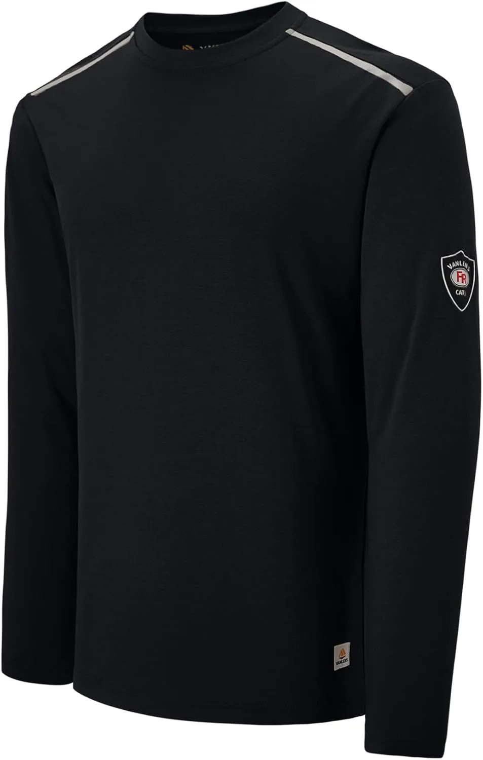 Men's Green Large Regular Fit 5.5oz 100% Cotton Long Sleeve FR Shirt for Work & Outdoor Activities