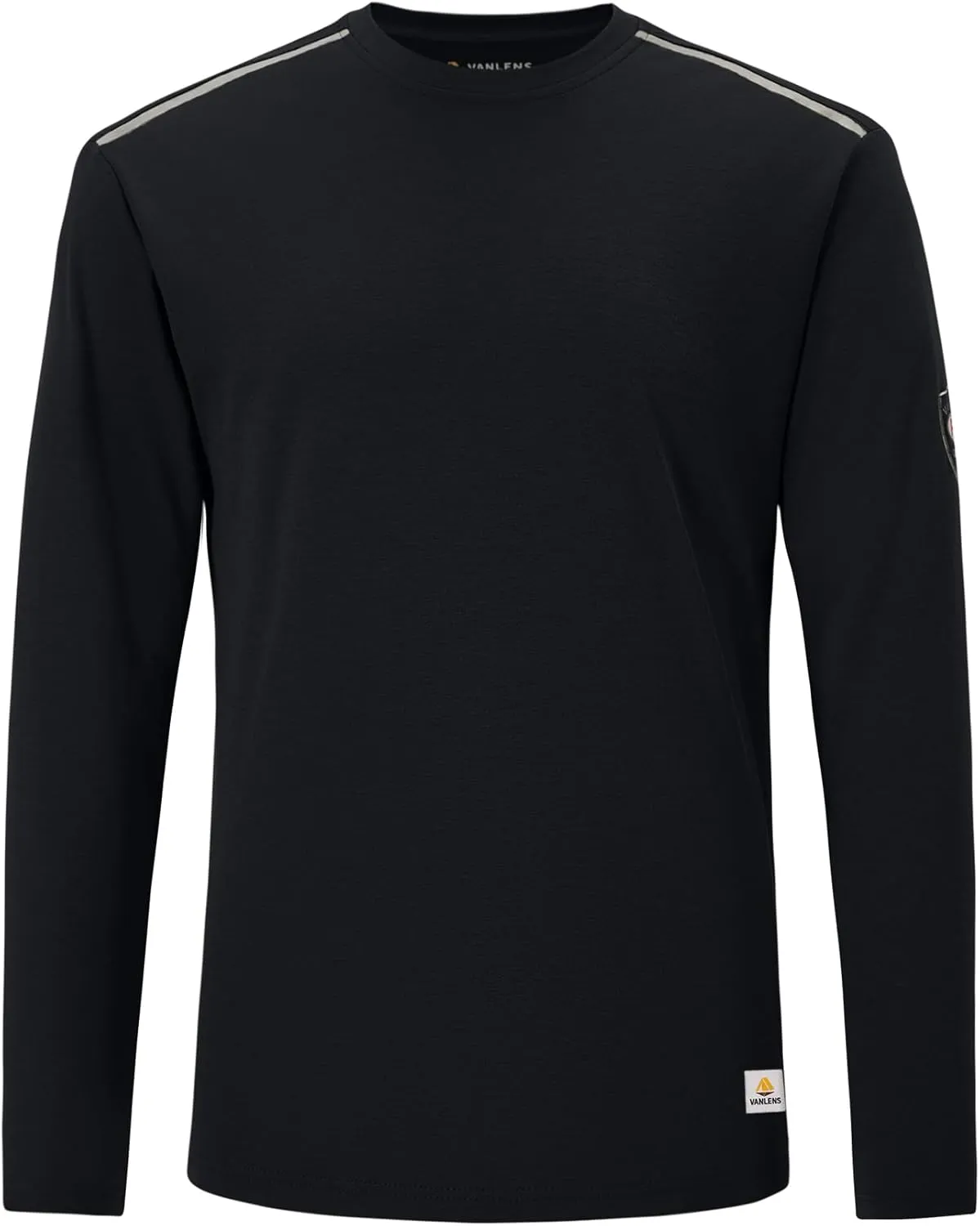 Men's Green Large Regular Fit 5.5oz 100% Cotton Long Sleeve FR Shirt for Work & Outdoor Activities