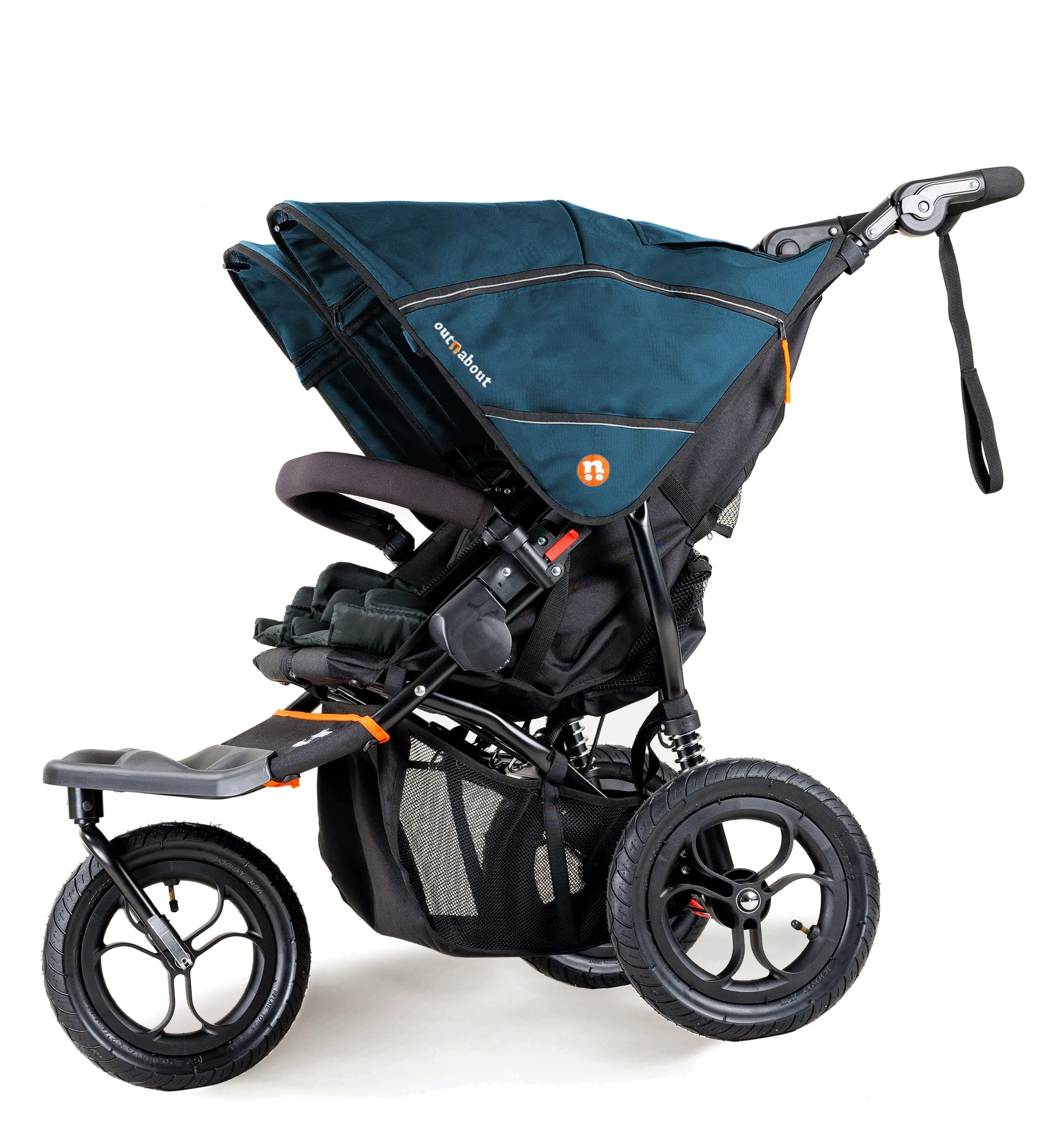 Out n About Nipper Double Twin Starter Bundle in Highland Blue