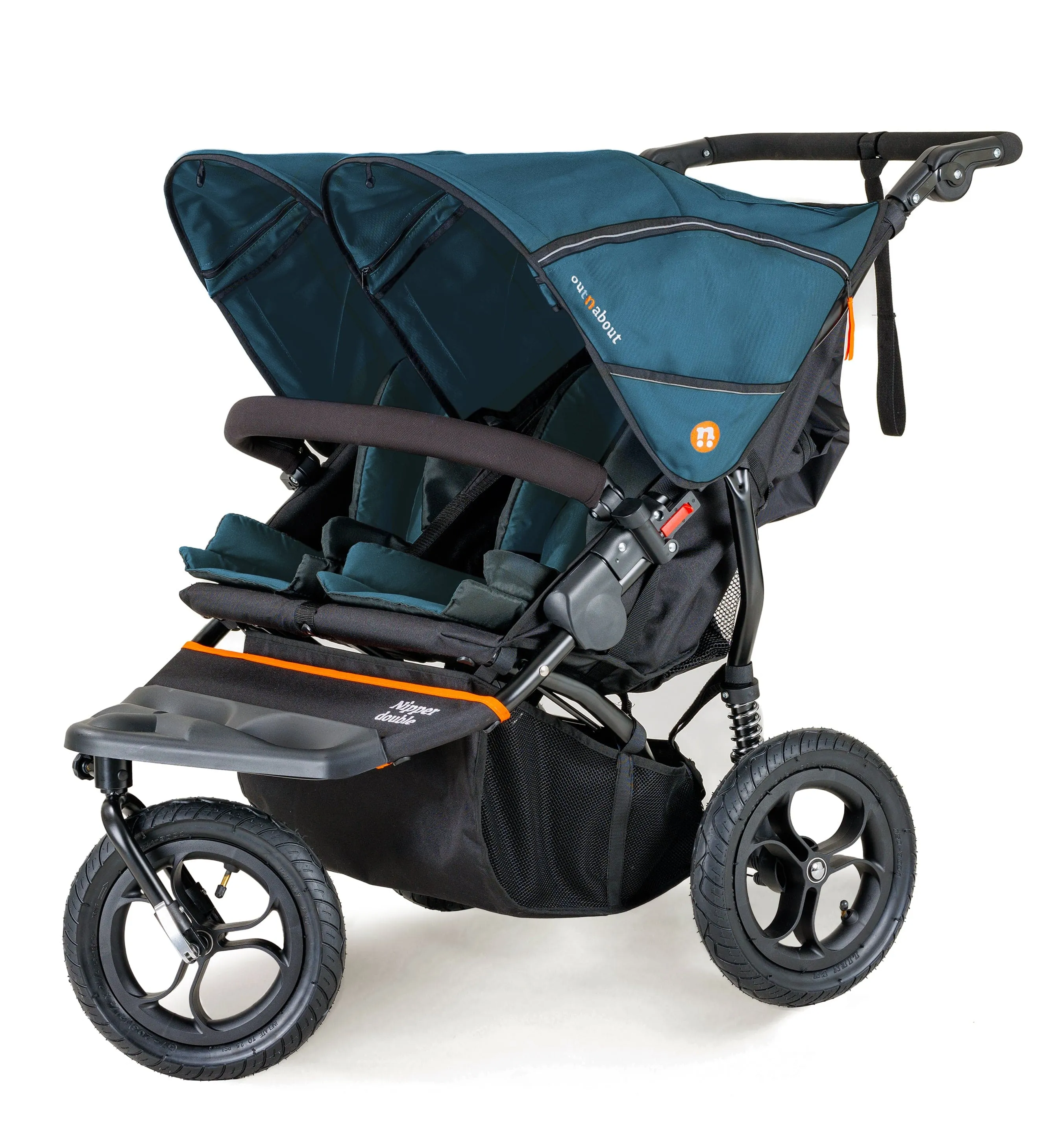 Out n About Nipper Double Twin Starter Bundle in Highland Blue
