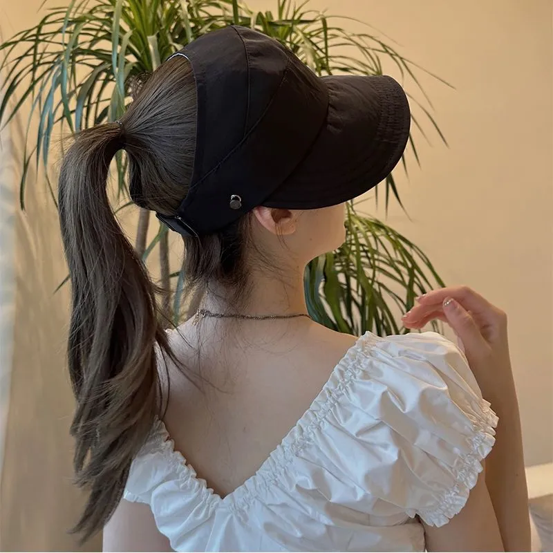 Outdoor UV Protection Hollow Top Sun Hat