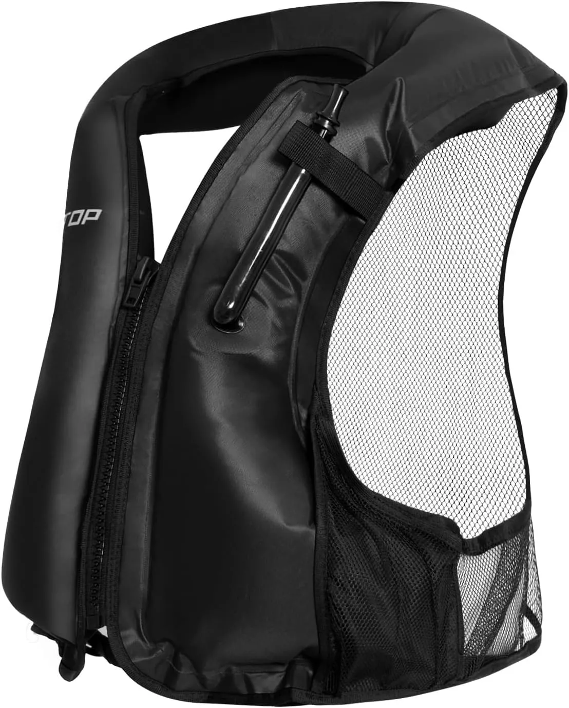 Owntop Inflatable Snorkel Vest for Adult Snorkeling Vests for Men Women Water Sport Swim Vest for Snorkeling, Kayaking, Swimming, Paddleboarding, Portable Swim Jacket with Pockets