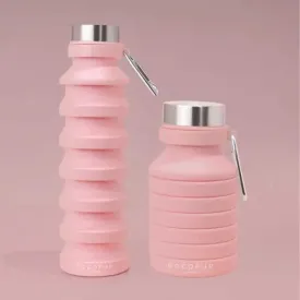Pink Collapsible Water Bottle