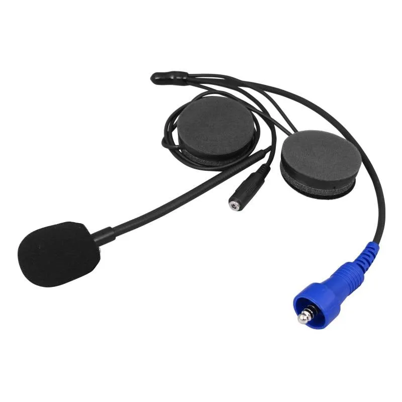Rugged Radios MOTO MAX Complete Motorcycle Communication Kit with Heavy-Duty OFFROAD Cables - With V3 - Business Band Radio