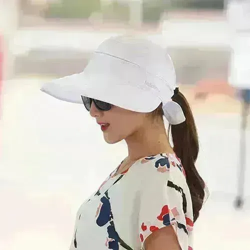 Summer Sunshade Ladies Foldable Summer Hat