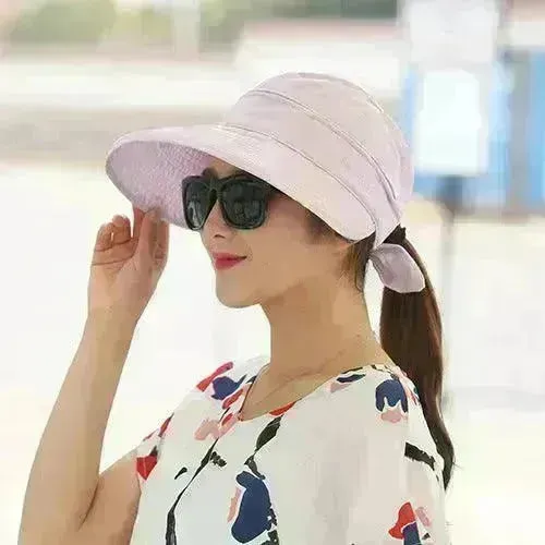 Summer Sunshade Ladies Foldable Summer Hat