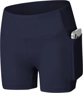 Willit Girls Swim Shorts with Pockets UPF 50  Sun Protection Swimming Bottom