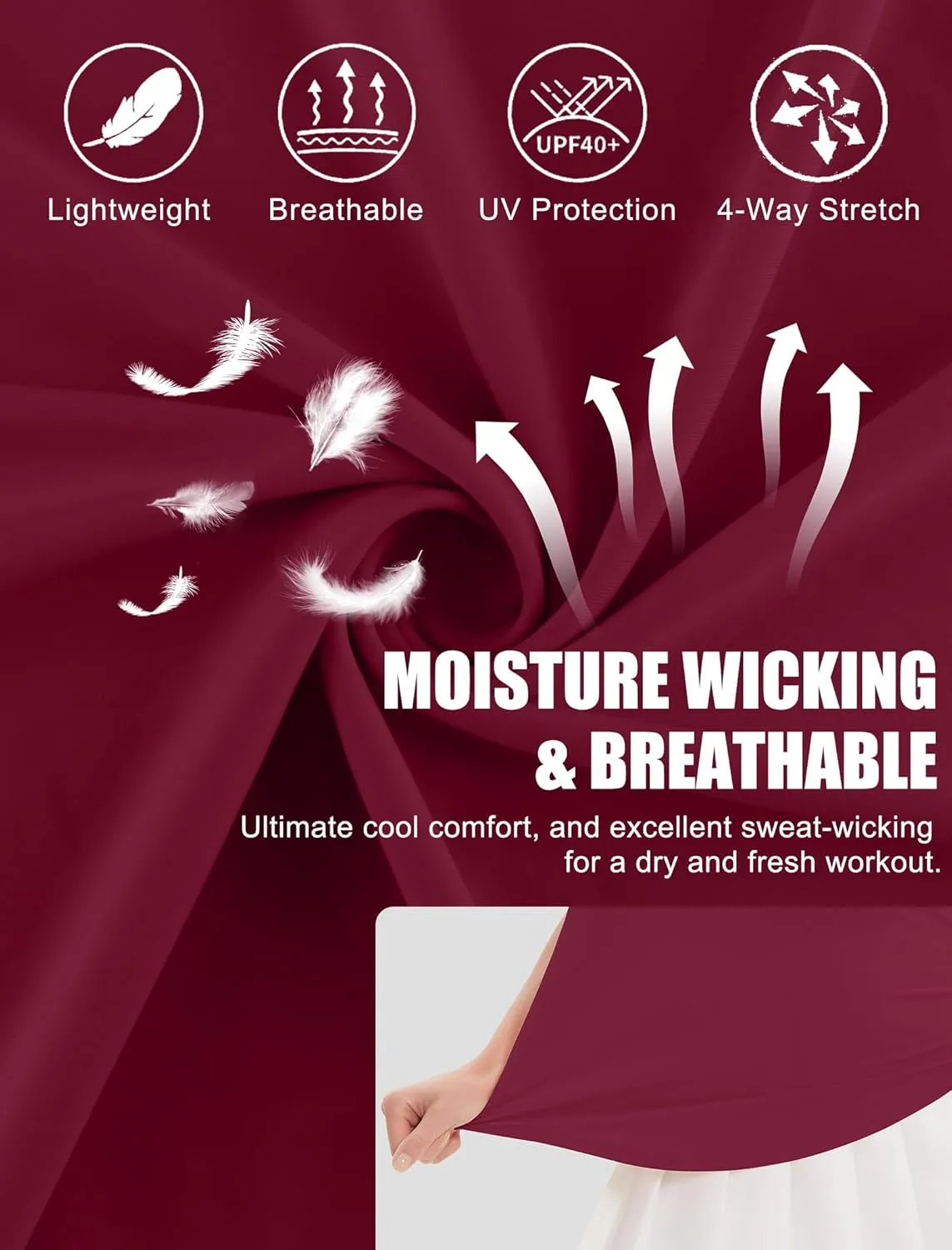 Women's Golf Polo Shirts UPF 50  Sun Protection 3-Button Short Sleeve Quick Dry Shirt Athletic Tennis Golf Tops