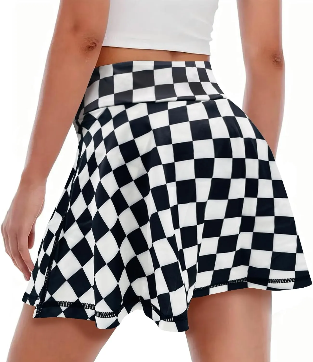 Womens Tennis Skirts Skorts High Waisted Golf Pleated Skirt for Athletic Running Pickleball Workout
