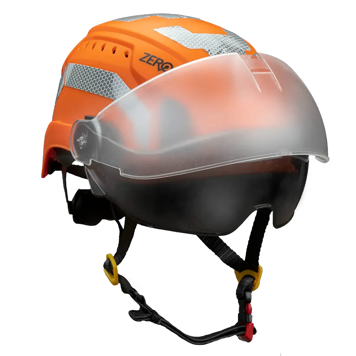 ZAX2E01ORANGE - Vented multi-impact tested helmet